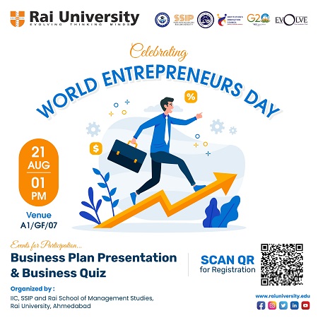 World Entrepreneurs Day on 21<sup>st</sup> August 2023