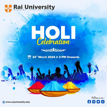 Holi Celebration on 23<sup>rd</sup> March 2024