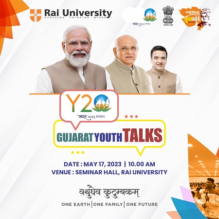 Y-20 Summit at Rai University on 17<sup>th</sup> May 2023