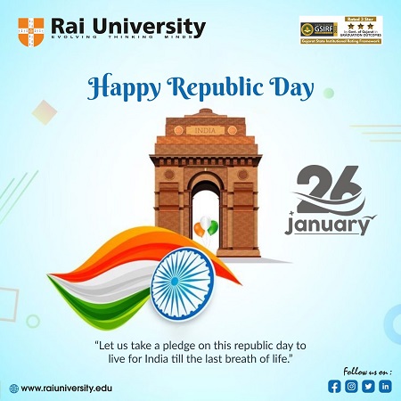 Celebrating  Republic Day on 26<sup>th</sup> Jan 2024