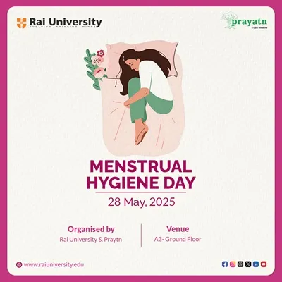 MENSTRUAL HYGIENE DAY on 28<sup>th</sup> May, 2025