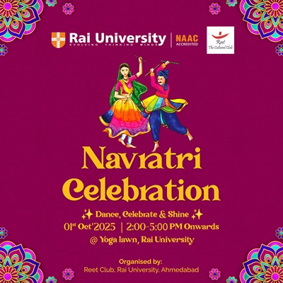Navratri Celebration 2025 on  1<sup>st</sup> Oct, 2025