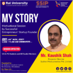 my_story_Motivational Session at Rai Uniiversity